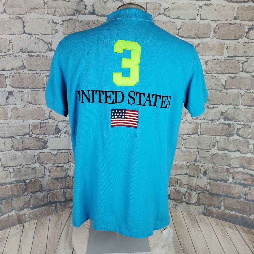 Polo Ralph Lauren Big Pony USA Polo Shirt XL - Picture 9 of 16